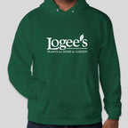 Logee's Hoodie - Green with Logo