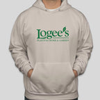 Logee's Hoodie - Tan with Logo
