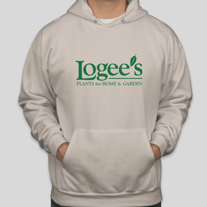 Logee's Hoodie - Tan with Logo
