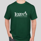 Logee's T-Shirt - Green with Logo