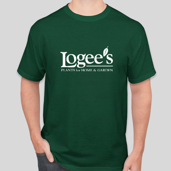 Logee's T-Shirt - Green with Logo