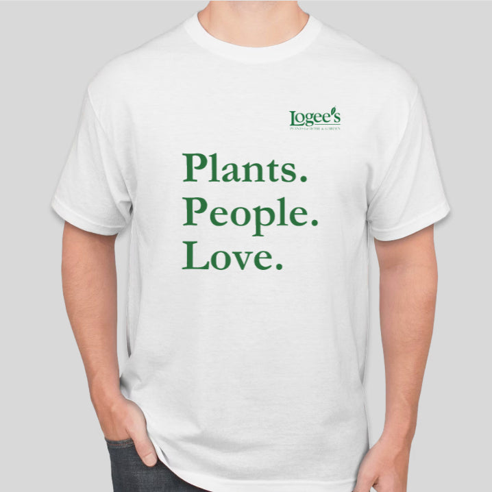Logee's T-Shirt - Plants. People. Love.
