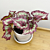 Begonia Red Escargot “Fandango” (Begonia rex hybrid)