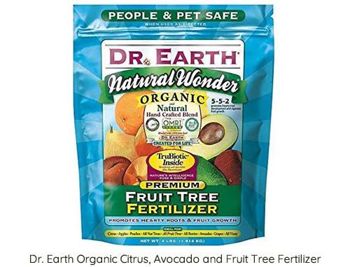 Dr. Terra Fertilizante Orgânico de Citrinos, Abacate e Árvores de Fruta